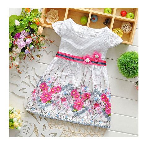 Summer baby clothes girl princess wear flowers dresses for infant baby –  ToysZoom